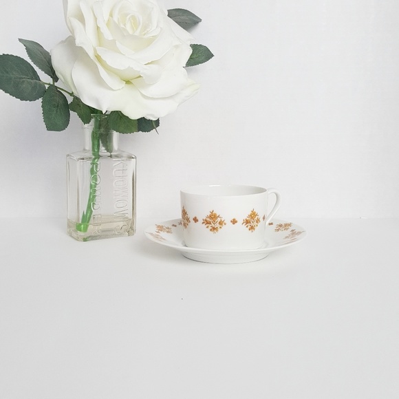 Vintage Limoges France Porcelain Teacup&Saucer - Picture 2 of 8